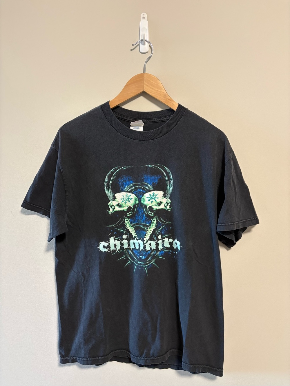 Vintage Y2K Chimira Heavy Metal Band T-Shirt Mens Large